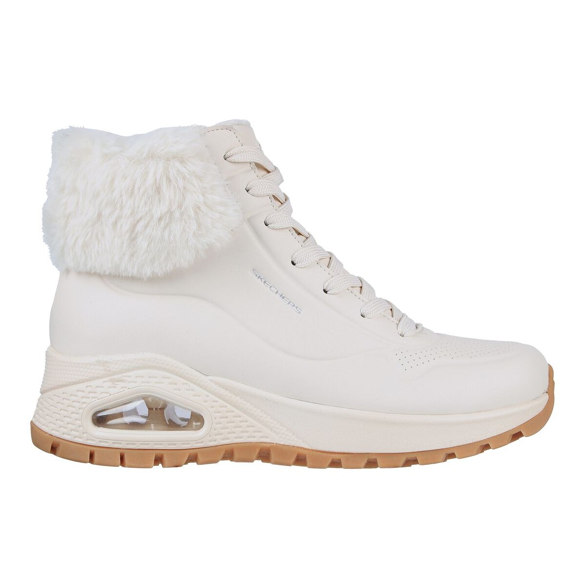 Bota Skechers chica Uno Rugged Fall Air 167274 Blanca