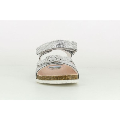 Pablosky sandalia bio niña plata