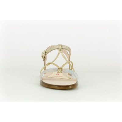 Sandalia Pablosky ceremonia niña oro