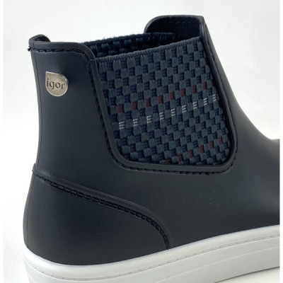 IGOR Botín de lluvia Básquet negro