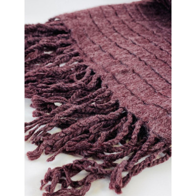 Donatzelli bufanda grande mujer burdeos 5892