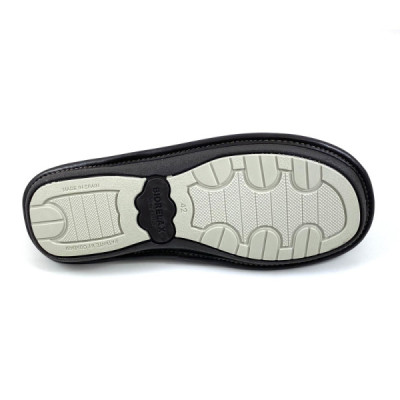 Biorelax zapatilla para casa de piel hombre acolchada - Bio1492