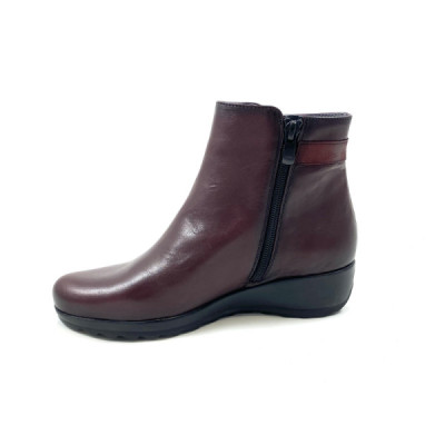 Bota Fluchos para mujer cuña media con cremallera Mar - F1277