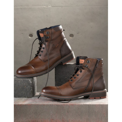 Bota Fluchos Terry para hombre con cordón y cremallera - F1342