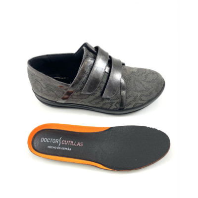 Doctor Cutillas zapato con velcro para pie ancho y delicado - Doc50716 Doctor Cutillas zapato con velcro para pie ancho y delicado - Doc50716