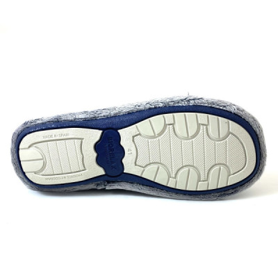 Biorelax zapatilla de casa cerrada y acolchada hombre - Bio1527 Biorelax zapatilla de casa cerrada y acolchada hombre - Bio1527