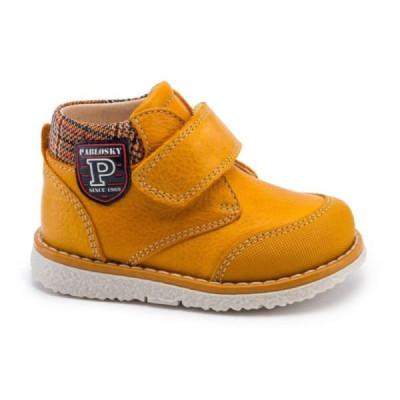 Pablosky bota bebe piel mostaza talla 21 y 22 Pa004580