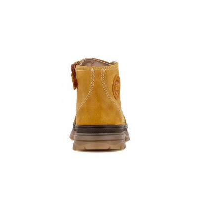 Pablosky botas de piel mostaza niño 28 al 37 Pa503081