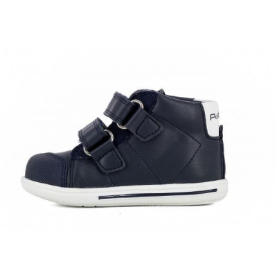 Pablosky bota de piel bebe sport marino con velcros - Pa002725