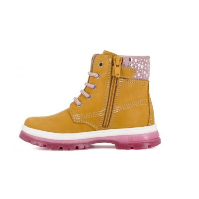 Pablosky bota niña piel mostaza talla 29 al 38 Pa404685 Pablosky bota niña piel mostaza talla 29 al 38 Pa404685
