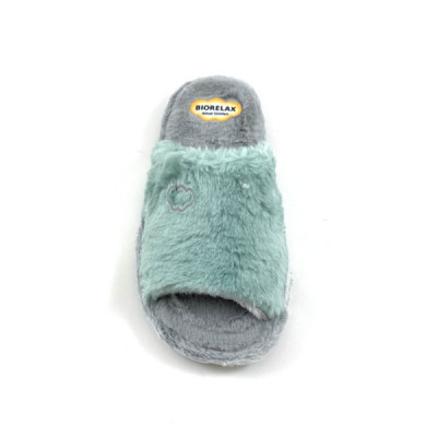 Biorelax zapatilla casa acolchada mujer abierta invierno - Bio4631