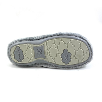 Biorelax zapatilla casa acolchada mujer abierta invierno - Bio4631