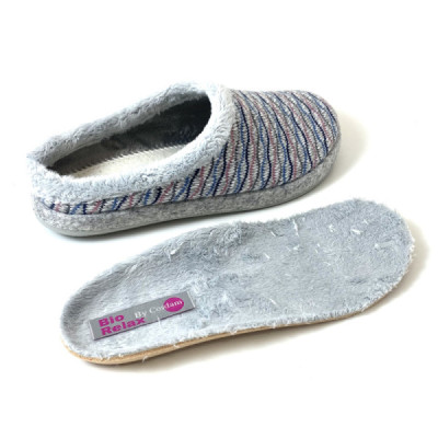 Biorelax zapatilla de mujer con plantilla extraíble - Bio12000
