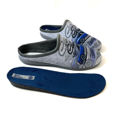 Biorelax zapatilla de casa plantilla extraíble invierno chico - Bio13771