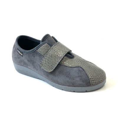 Biorelax zapatillas de casa mujer con velcro cerrada Bio9201