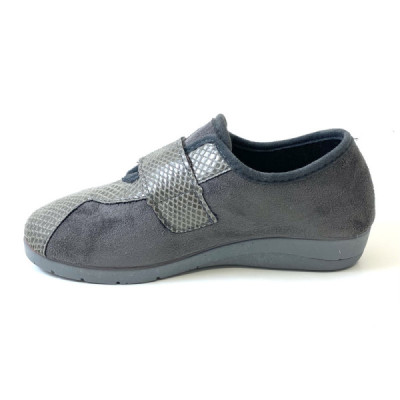 Biorelax zapatillas de casa mujer con velcro cerrada Bio9201