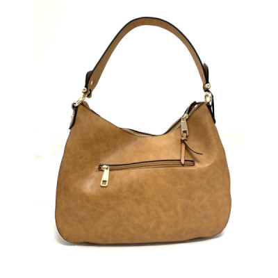 Bolso asa cómoda para mujer color cuero - Cnp17330