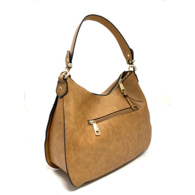 Bolso asa cómoda para mujer color cuero - Cnp17330