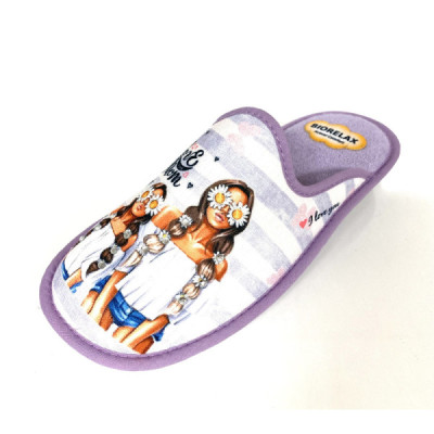 Zapatilla Casa verano Biorelax chica lavanda janeiro Bio4151 Zapatilla Casa verano Biorelax chica lavanda janeiro Bio4151