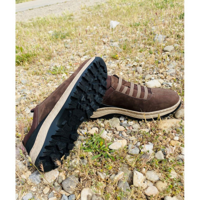 Notton deportiva piel nobuk elásticos hombre - N7004