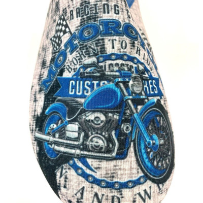 Biorelax zapatilla de casa plantilla extraíble chico moto marino Bio13786