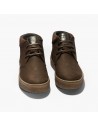 Pitillos bota para hombre safari nobuk marrón 4911