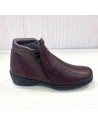 Bota ancho especial Notton para mujer dos cremalleras - N0461