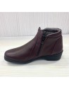 Bota ancho especial Notton para mujer dos cremalleras - N0461