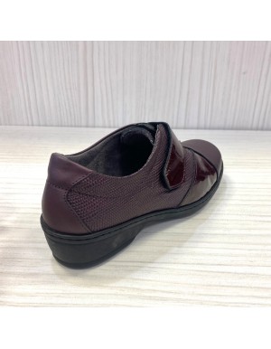 Zapato Notton ancho especial para mujer con velcro - N2561