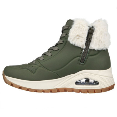 Bota Skechers chica Uno Rugged Fall Air con pelo - sk167274